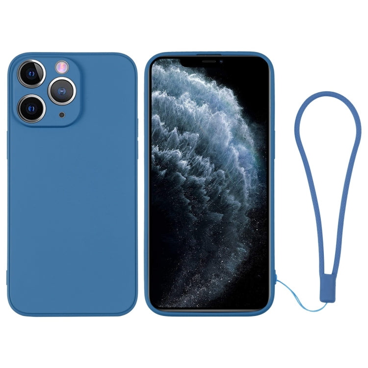 Silicone Phone Case with Wrist Strap, For iPhone 11 Pro