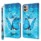 For Motorola Moto G32 / Three Butterflies