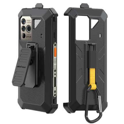 For Ulefone Power Armor 18 Ultra / 18T / 18T Ultra / 19 / 19T  Ulefone Back Clip Phone Case with Carabiner