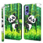 For vivo Y72 5G / Panda Climbing Bamboo