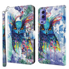For vivo Y72 5G / Watercolor Owl