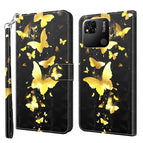 For Xiaomi Redmi 10A / Gold Butterfly