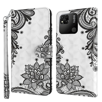 3D Painting Pattern TPU + PU Leather Phone Case, For Xiaomi Redmi 10A, For Xiaomi Poco M4 5G/Redmi 10 5G