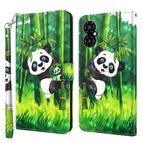 For Xiaomi Poco M4 5G/Redmi 10 5G / Panda Climbing Bamboo
