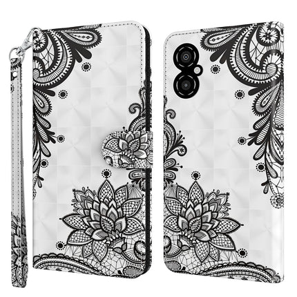 3D Painting Pattern TPU + PU Leather Phone Case, For Xiaomi Redmi 10A, For Xiaomi Poco M4 5G/Redmi 10 5G