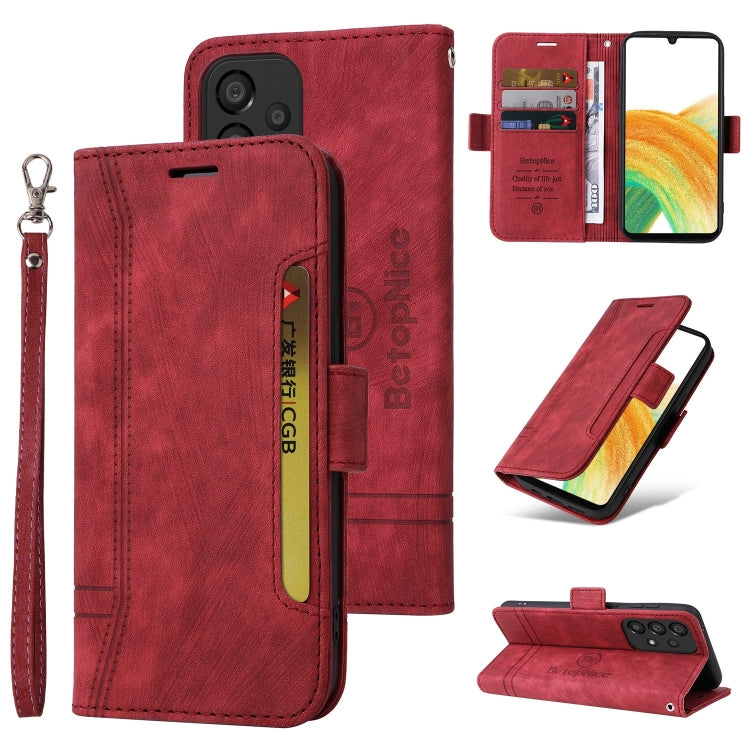 BETOPNICE Dual-side Buckle Leather Phone Case, For Samsung Galaxy A32 5G, For Samsung Galaxy A33 5G, For Samsung Galaxy A52 5G / 4G, For Samsung Galaxy A53 5G