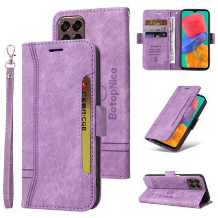 BETOPNICE Dual-side Buckle Leather Phone Case, For Samsung Galaxy A73 5G, For Samsung Galaxy M33 5G, For Samsung Galaxy M52 5G, For Samsung Galaxy M53 5G