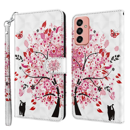 3D Painting Pattern TPU + PU Leather Phone Case, For Samsung Galaxy A23 4G/5G, For Samsung Galaxy M13 4G