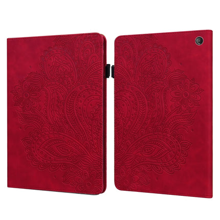 Peacock Embossed Pattern Leather Tablet Case, For Xiaomi Redmi Pad 10.61 2022, For Nokia T10, For Amazon Kindle Fire 7 2022