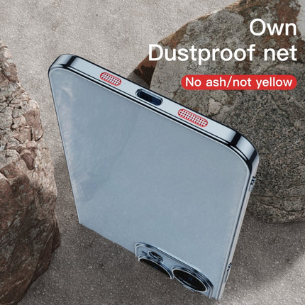 Dustproof Glass Lens Protection Electroplating Phone Case, For iPhone 14, For iPhone 14 Plus