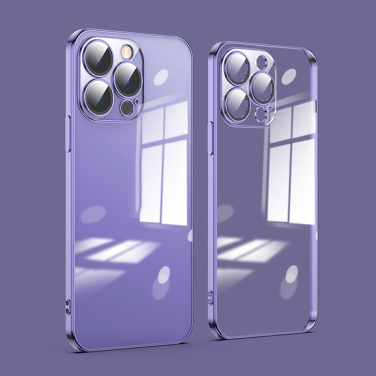 Dustproof Glass Lens Protection Electroplating Phone Case, For iPhone 13 Pro Max, For iPhone 12