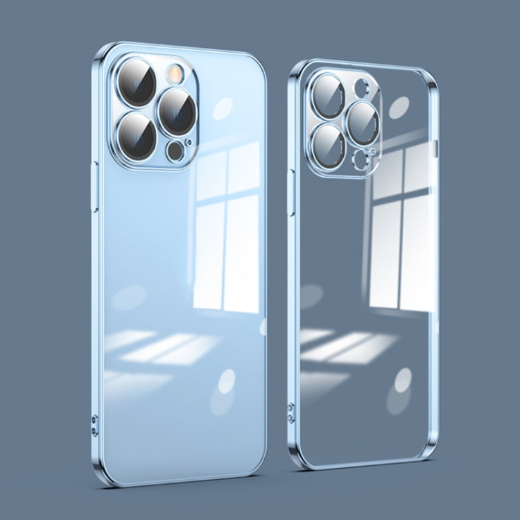 Dustproof Glass Lens Protection Electroplating Phone Case, For iPhone 13 Pro Max, For iPhone 12