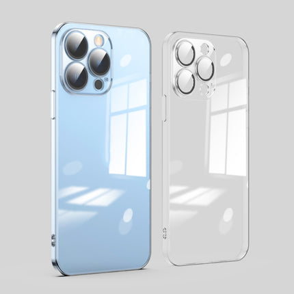 Dustproof Glass Lens Protection Electroplating Phone Case, For iPhone 13 Pro Max, For iPhone 12
