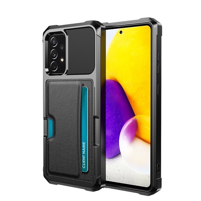ZM02 Card Slot Holder Phone Case, For Samsung Galaxy S20+, For Samsung Galaxy S20 Ultra, For Samsung Galaxy Note20, For Samsung Galaxy Note20 Ultra, For Samsung Galaxy A72, For Samsung Galaxy A52, For Samsung Galaxy A12, For Samsung Galaxy S10