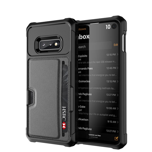 ZM02 Card Slot Holder Phone Case, For Samsung Galaxy S10e, For Samsung Galaxy Note10, For Samsung Galaxy Note10+, For Samsung Galaxy Note9, For Samsung Galaxy S9, For Samsung Galaxy S9+