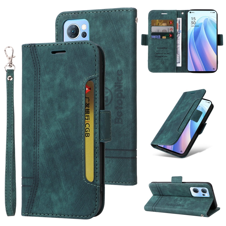 BETOPNICE Dual-side Buckle Leather Phone Case, For Realme GT Neo2 5G CN Version, For OPPO Reno 7 5G Global / Find X5 Lite, For Realme C21, For vivo Y76 5G