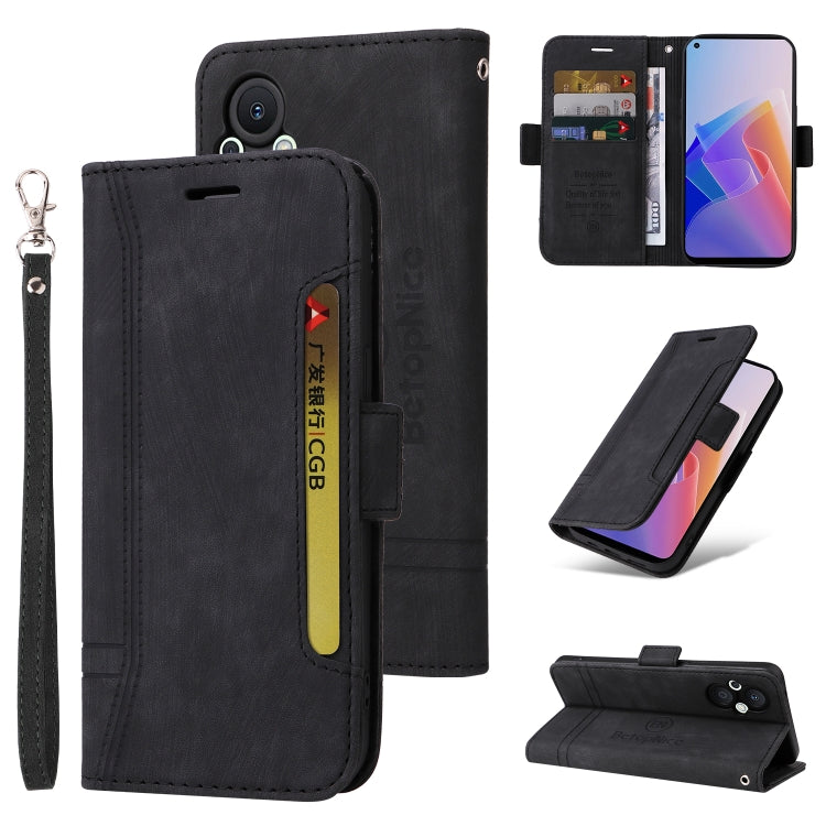 BETOPNICE Dual-side Buckle Leather Phone Case, For OPPO Reno 7 Pro 5G, For vivo Y55 5G Global / Y75 5G Global, For Realme C20 / C11 2021, For OPPO Reno 7Z 5G