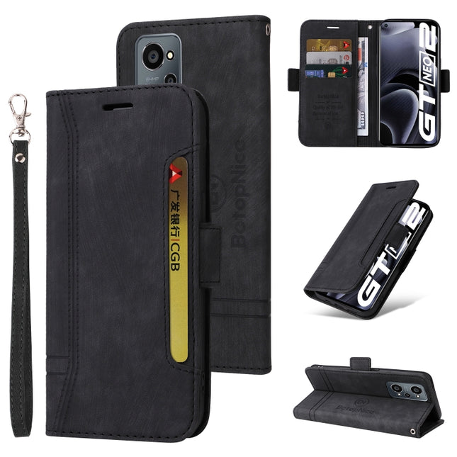 BETOPNICE Dual-side Buckle Leather Phone Case, For Realme GT Neo2 5G CN Version, For OPPO Reno 7 5G Global / Find X5 Lite, For Realme C21, For vivo Y76 5G