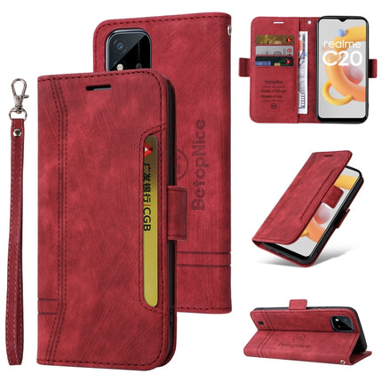 BETOPNICE Dual-side Buckle Leather Phone Case, For OPPO Reno 7 Pro 5G, For vivo Y55 5G Global / Y75 5G Global, For Realme C20 / C11 2021, For OPPO Reno 7Z 5G