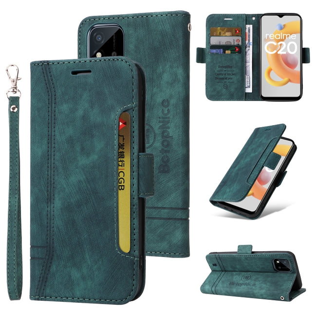 BETOPNICE Dual-side Buckle Leather Phone Case, For OPPO Reno 7 Pro 5G, For Realme C20 / C11 2021, For vivo Y55 5G Global / Y75 5G Global, For OPPO Reno 7Z 5G