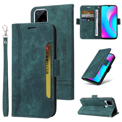 BETOPNICE Dual-side Buckle Leather Phone Case, For Realme C15, For vivo Y21 2021, For vivo Y20, For Realme 9 Pro