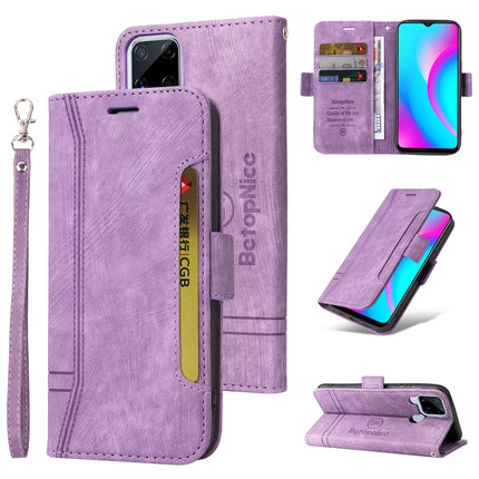 BETOPNICE Dual-side Buckle Leather Phone Case, For Realme C15, For vivo Y21 2021, For vivo Y20, For Realme 9 Pro
