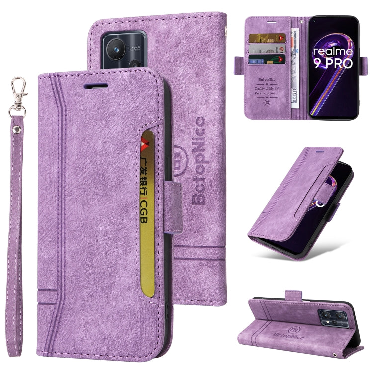 BETOPNICE Dual-side Buckle Leather Phone Case, For Realme C15, For vivo Y21 2021, For vivo Y20, For Realme 9 Pro