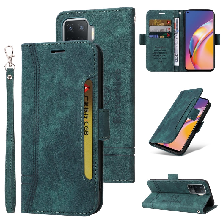 BETOPNICE Dual-side Buckle Leather Phone Case, For vivo Y15a Global, For Realme 9 Pro+, For OPPO Realme 9 Pro+, For OPPO A94 4G, For OPPO A94 5G