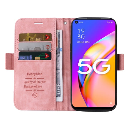 BETOPNICE Dual-side Buckle Leather Phone Case, For OPPO A93 5G CN Version, For OPPO A74 4G, For OPPO A57 5G, For OPPO A54 4G / A16 / A16s