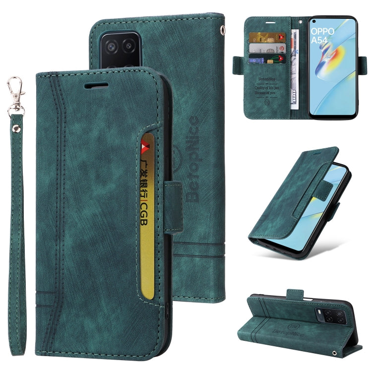 BETOPNICE Dual-side Buckle Leather Phone Case, For OPPO A93 5G CN Version, For OPPO A74 4G, For OPPO A57 5G, For OPPO A54 4G / A16 / A16s