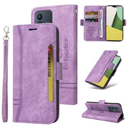 BETOPNICE Dual-side Buckle Leather Phone Case, For Realme 9i / A96 4G / A76 4G / A36 4G, For vivo S12, For OPPO Reno7 / F21 Pro, For OPPO Reno 7 5G Global / Find X5 Lite