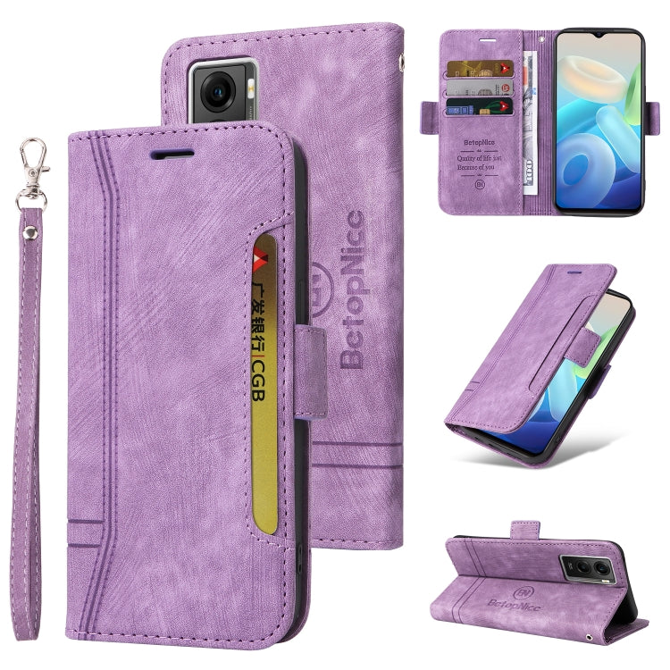 BETOPNICE Dual-side Buckle Leather Phone Case, For OPPO Reno 7 Pro 5G, For vivo Y55 5G Global / Y75 5G Global, For Realme C20 / C11 2021, For OPPO Reno 7Z 5G