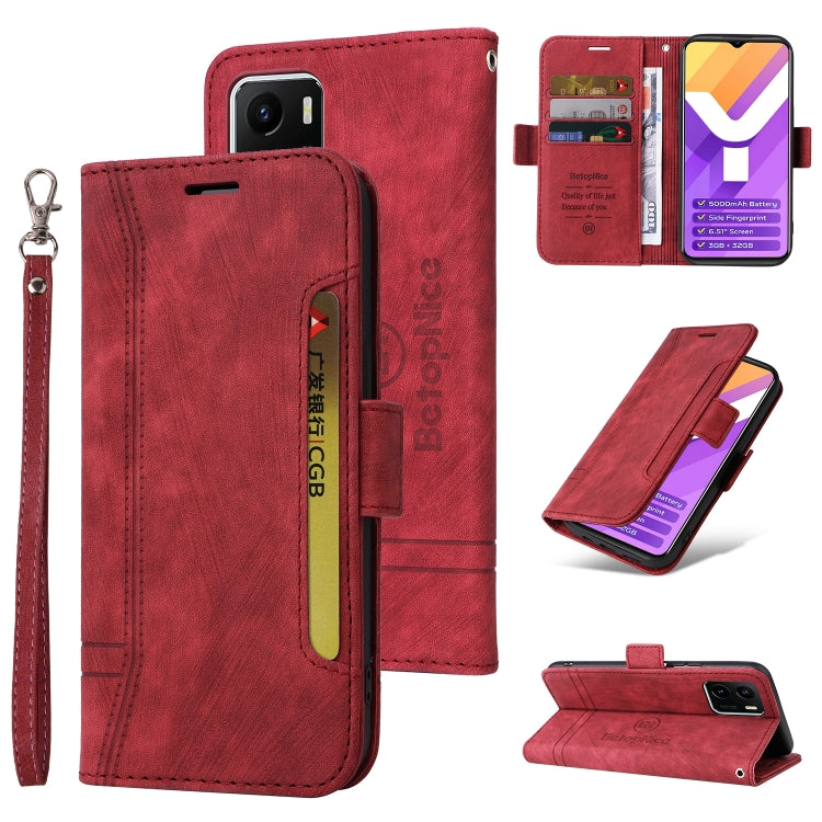 BETOPNICE Dual-side Buckle Leather Phone Case, For vivo Y15a Global, For Realme 9 Pro+, For OPPO Realme 9 Pro+, For OPPO A94 4G, For OPPO A94 5G