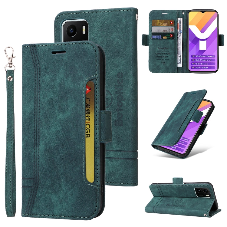 BETOPNICE Dual-side Buckle Leather Phone Case, For vivo Y15a Global, For Realme 9 Pro+, For OPPO Realme 9 Pro+, For OPPO A94 4G, For OPPO A94 5G