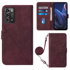 For ZTE Blade A72 / Wine Red