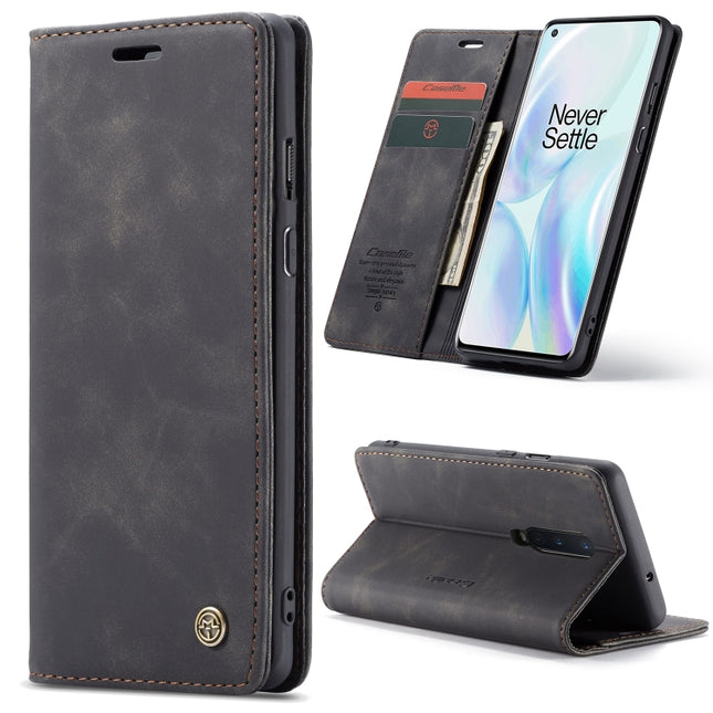 CaseMe Multifunctional Horizontal Flip Leather Case, with Card Slot & Holder & Wallet, For OnePlus 8, For OnePlus 8 Pro