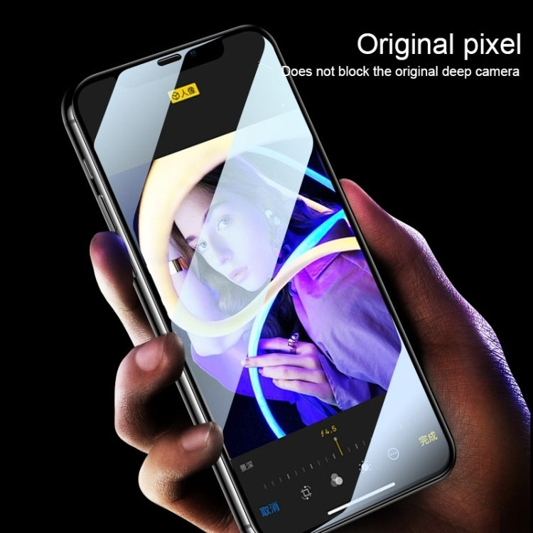 25pcs High Aluminum Large Arc Full Screen Tempered Glass Film, For iPhone 6s / 6 (25 PCS)