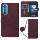For Motorola Edge 30 / Wine Red