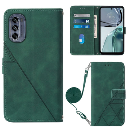 Crossbody 3D Embossed Flip Leather Phone Case, For Motorola Edge 30, For Motorola Moto G32, For Motorola Moto G62 5G, For Motorola Moto S30 Pro 5G