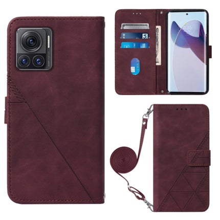 Crossbody 3D Embossed Flip Leather Phone Case, For Motorola Moto X30 Pro 5G, For vivo S10e 5G / V23e 4G&5G /Y75 4G, For vivo Y02s, For vivo Y77 5G