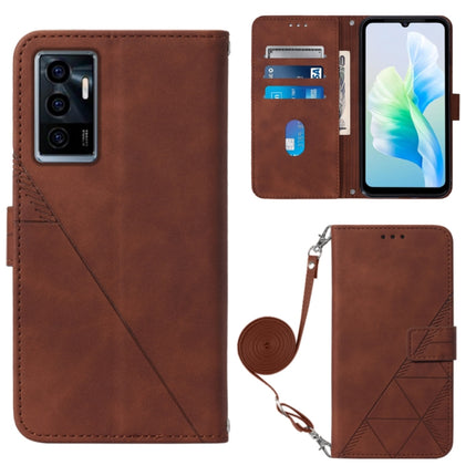 Crossbody 3D Embossed Flip Leather Phone Case, For Motorola Moto X30 Pro 5G, For vivo S10e 5G / V23e 4G&5G /Y75 4G, For vivo Y02s, For vivo Y77 5G
