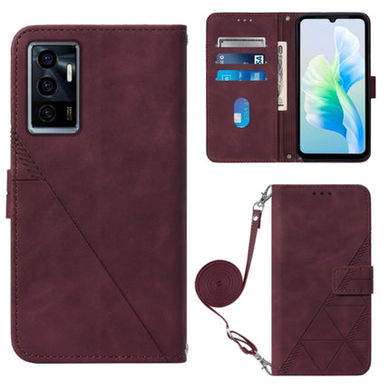 Crossbody 3D Embossed Flip Leather Phone Case, For Motorola Moto X30 Pro 5G, For vivo S10e 5G / V23e 4G&5G /Y75 4G, For vivo Y02s, For vivo Y77 5G