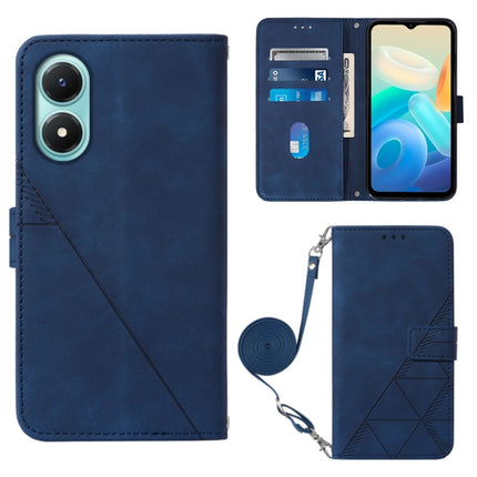 Crossbody 3D Embossed Flip Leather Phone Case, For Motorola Moto X30 Pro 5G, For vivo S10e 5G / V23e 4G&5G /Y75 4G, For vivo Y02s, For vivo Y77 5G