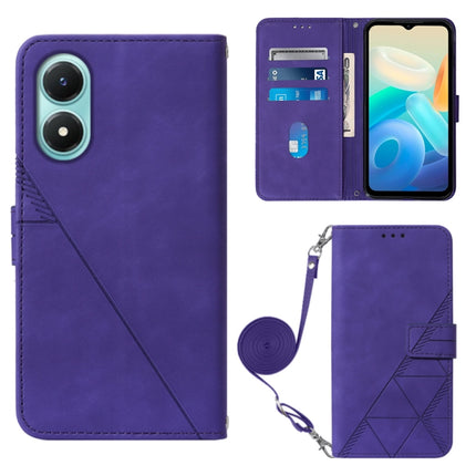 Crossbody 3D Embossed Flip Leather Phone Case, For Motorola Moto X30 Pro 5G, For vivo S10e 5G / V23e 4G&5G /Y75 4G, For vivo Y02s, For vivo Y77 5G