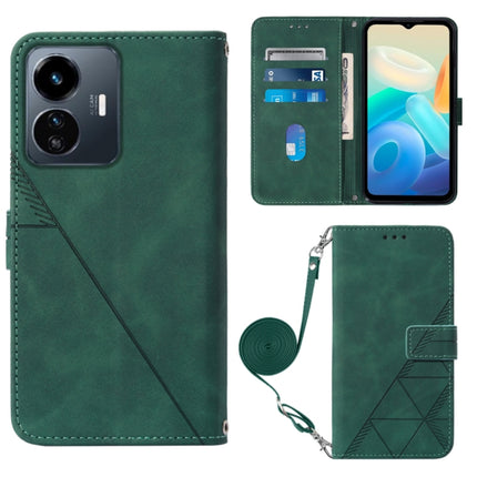 Crossbody 3D Embossed Flip Leather Phone Case, For Motorola Moto X30 Pro 5G, For vivo S10e 5G / V23e 4G&5G /Y75 4G, For vivo Y02s, For vivo Y77 5G