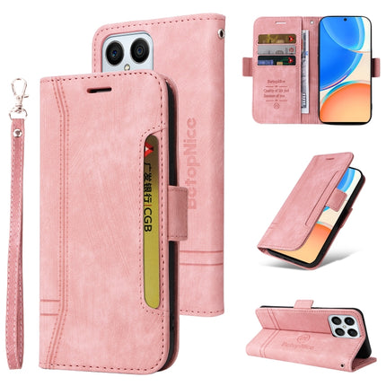 BETOPNICE Dual-side Buckle Leather Phone Case, For Huawei nova 8i, For Motorola Moto G52 / G82, For Honor X8, For Honor X7