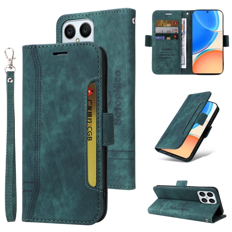 BETOPNICE Dual-side Buckle Leather Phone Case, For Honor X8, For Motorola Moto G52 / G82, For Huawei nova 8i, For Motorola Moto E32