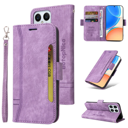 BETOPNICE Dual-side Buckle Leather Phone Case, For Huawei nova 8i, For Motorola Moto G52 / G82, For Honor X8, For Honor X7
