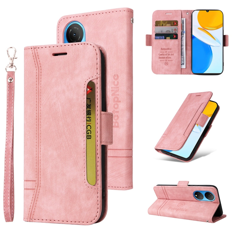 BETOPNICE Dual-side Buckle Leather Phone Case, For Honor X7, For Huawei nova 9 SE, For Honor Magic4, For Huawei nova 9 Pro