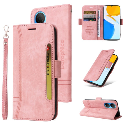 BETOPNICE Dual-side Buckle Leather Phone Case, For Honor X7, For Motorola Moto E32, For Honor Magic4, For Huawei nova 9 Pro